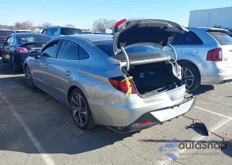 2021 Hyundai Sonata Sel Plus из США, поврежденный, VIN 5NPEJ4J27MH064748